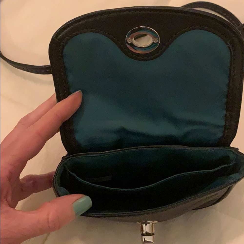 Coach small crossbody black leather - Picture 4 of 4
